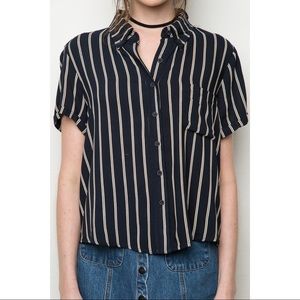 Brandy Melville striped button down